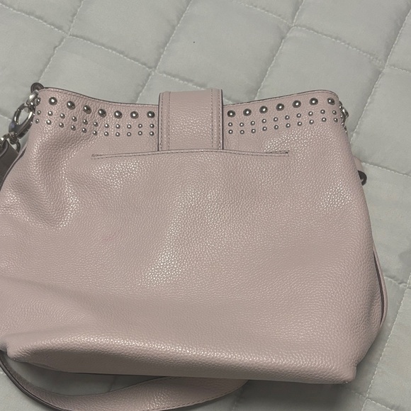 Brighton Tan Studded Shoulder Bag - Picture 9 of 10
